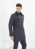 Taban Coat in Phantom