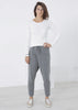 Stretch Tee in Milk