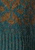 Fair Isle Vest in Army