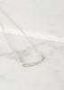 Bracelet 85 in Grey Silk/Silver