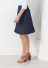 Side Pleat Skirt