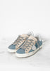 Metallic Sequin Low Top Sneaker
